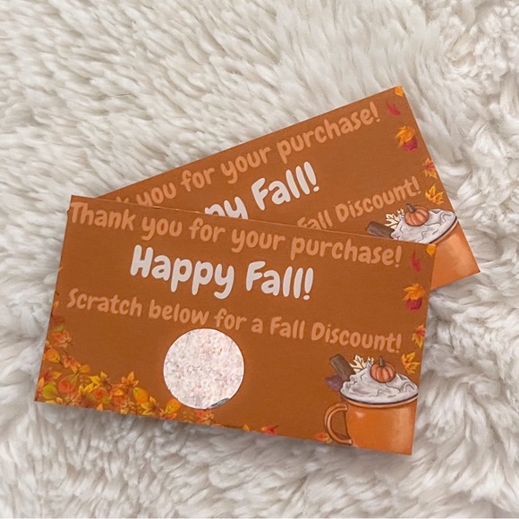 Custom Designed by Overton DuBree | Design | 0 Discount Scratch Off ...